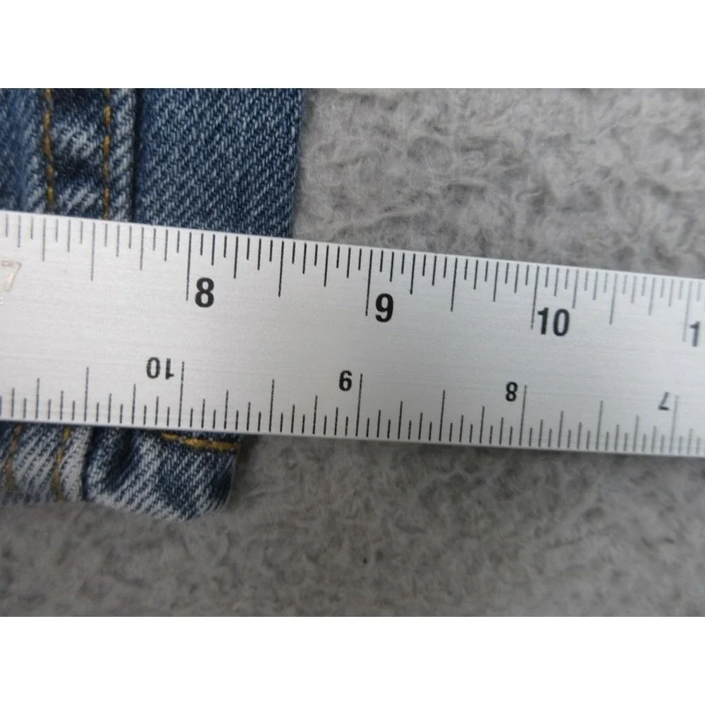 Levis 550 Relaxed Fit Jeans Mens 34x32 Blue Tapered Denim Medium Wash Red Tab